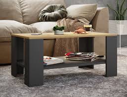 Tavolino da divano in legno 55 x 90 x 41 cm