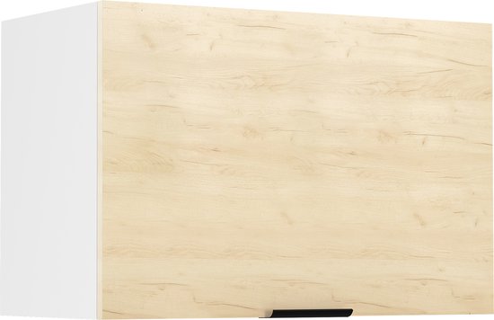 Mobiletto sospeso H. 40 x L. 60 x P. 31 cm porta pieghevole Faggio