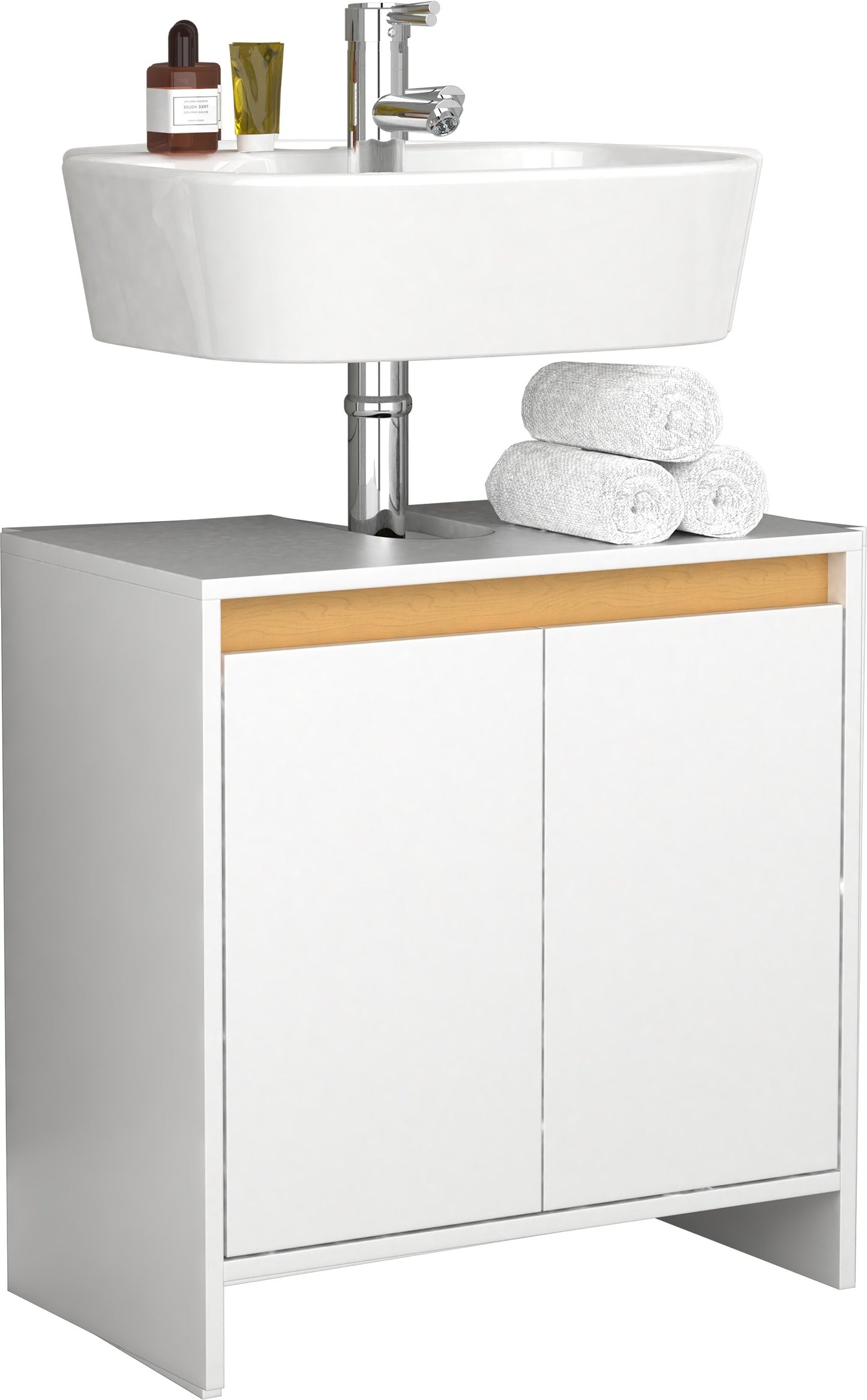 Mobiletto Bagno Base senza Lavabo 60 x L. 58 x P. 33 cm