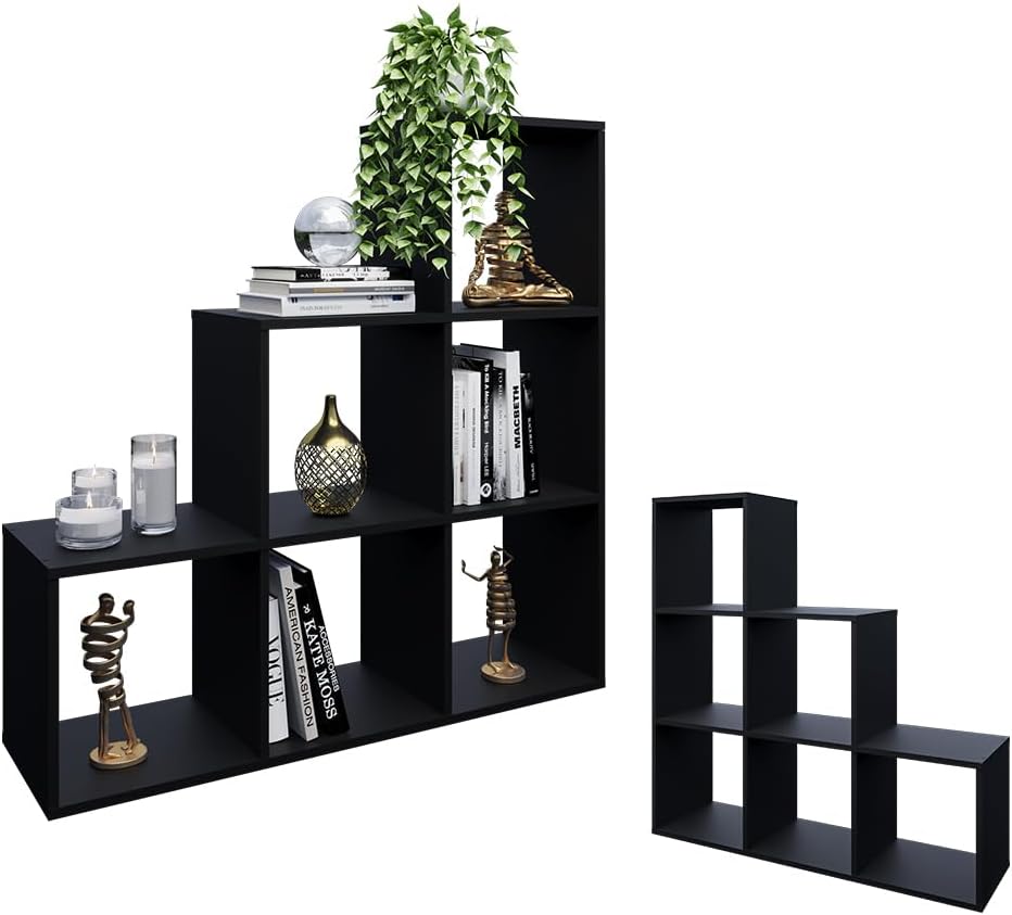 LIBRERIA MODULARE A SCALA 115x30XH115CM