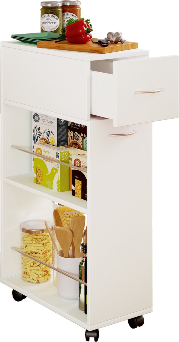 Carrello da cucina mobile con ruote