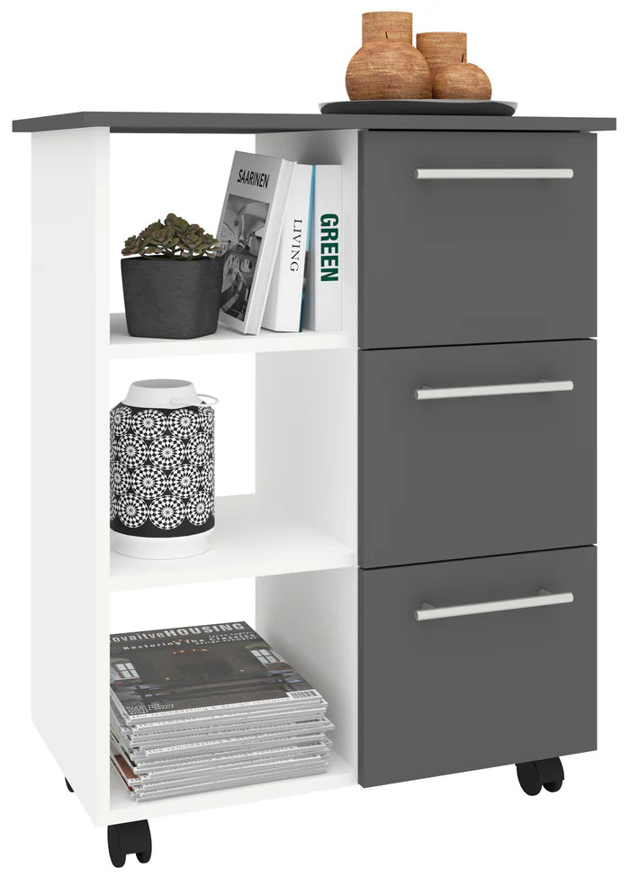 Carrello da cucina carrello di servizio carrello girevole ruote