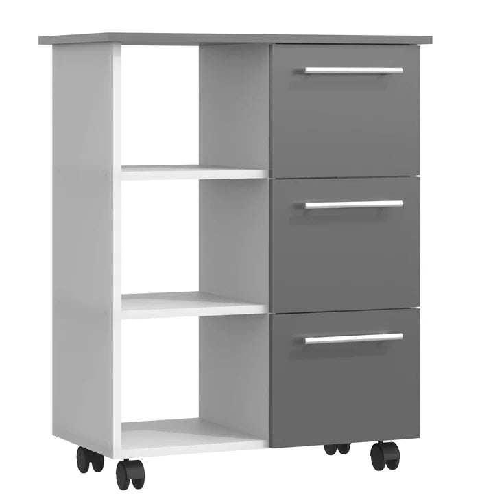 Carrello da cucina carrello di servizio carrello girevole ruote