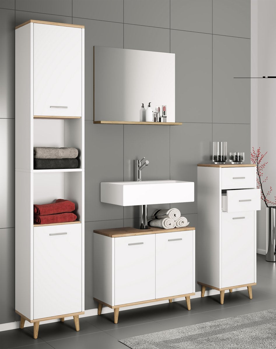 Mobile bagno H. 97 x L. 32 x P. 28 cm