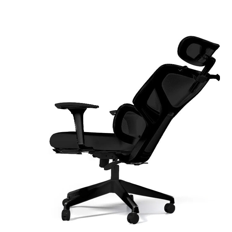 SEDIA PROFESSIONALE DA UFFICIO ERGONOMICA REGOLABILE E RETE TRASPIRANTE SENZA POGGIAPIEDI