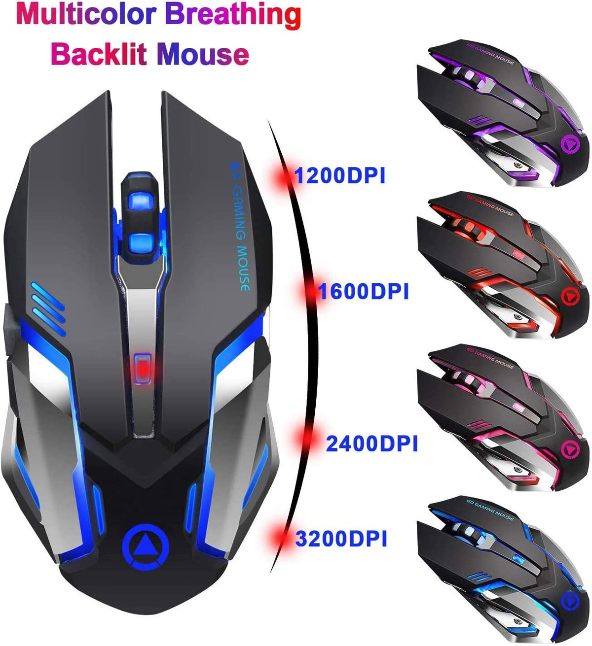 Tastiera gaming + mouse  T-Wolf