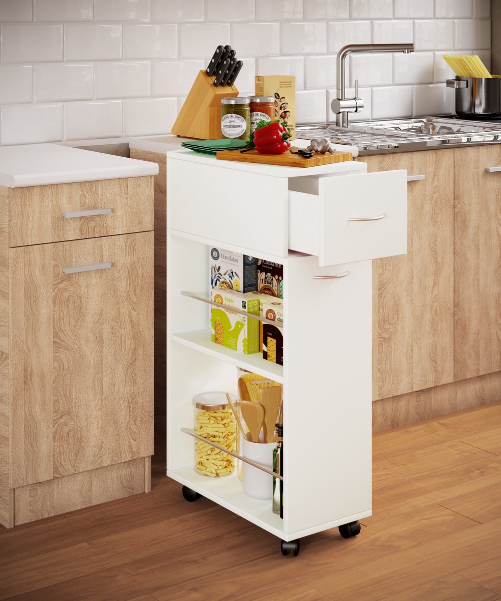 Carrello da cucina mobile con ruote