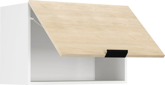 Mobiletto sospeso  H. 40 x L. 60 x P. 31 cm  porta pieghevole Faggio