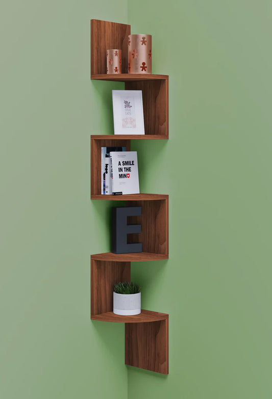 Libreria Mensola  angolare in legno