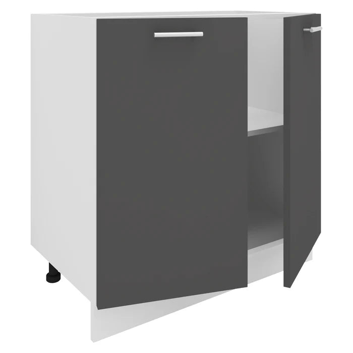 Mobile cucina L 80 cm base con ante battenti